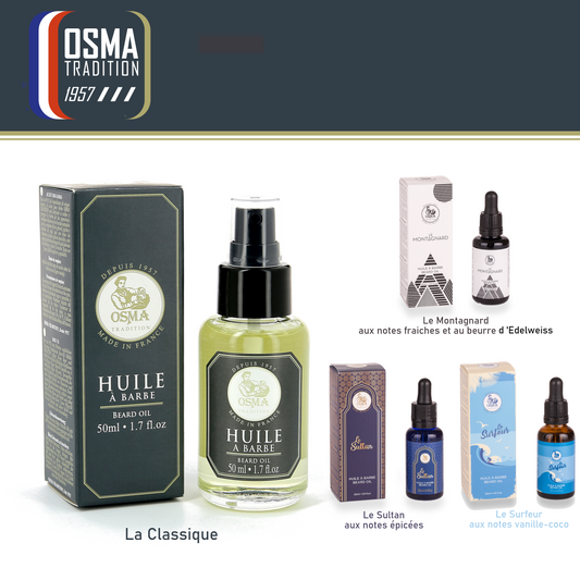Huile à barbe Osma Tradition