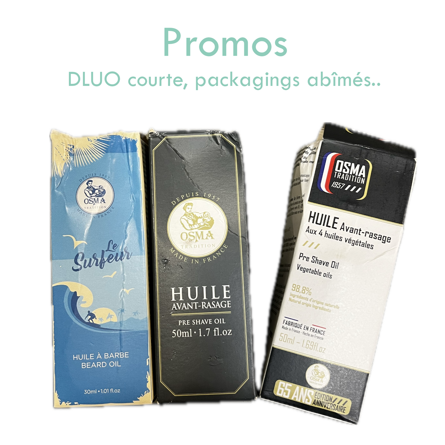 PROMO - Huile Avant Rasage