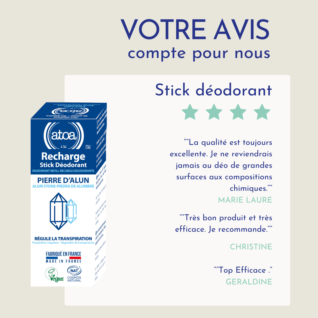 ATOA - Kit Déodorant 0 déchet