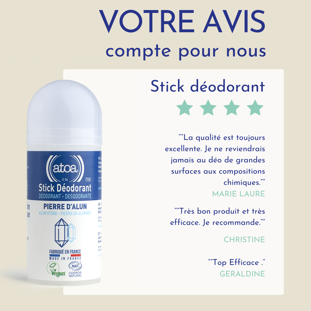 ATOA - Kit Déodorant 0 déchet