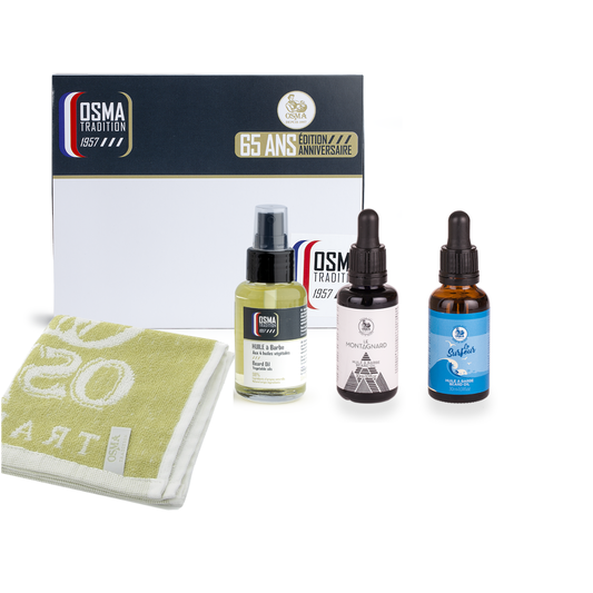 OSMA TRADITION - Coffret 3 Huiles à Barbe
