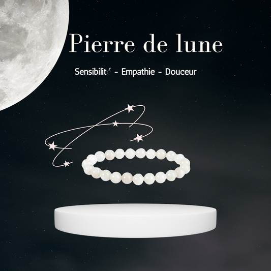 LITHOTHERAPIE - Bracelet Pierre de Lune