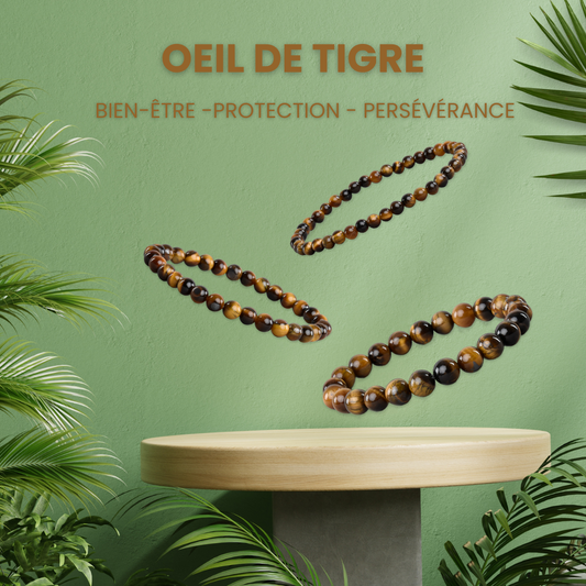 LITHOTHERAPIE - Bracelet Oeil de Tigre