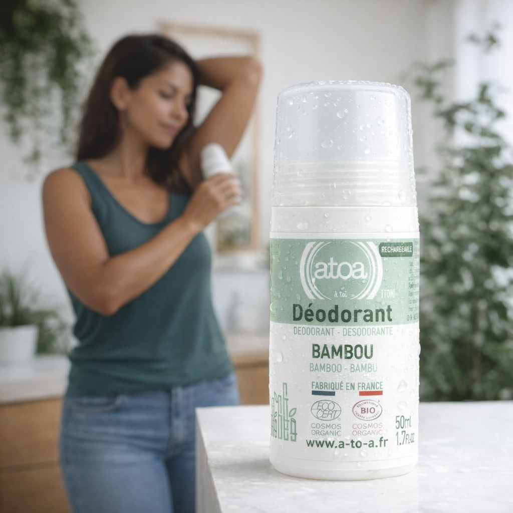 ATOA - RECHARGE Roll on déodorant Bambou - COSMOS ORGANIC