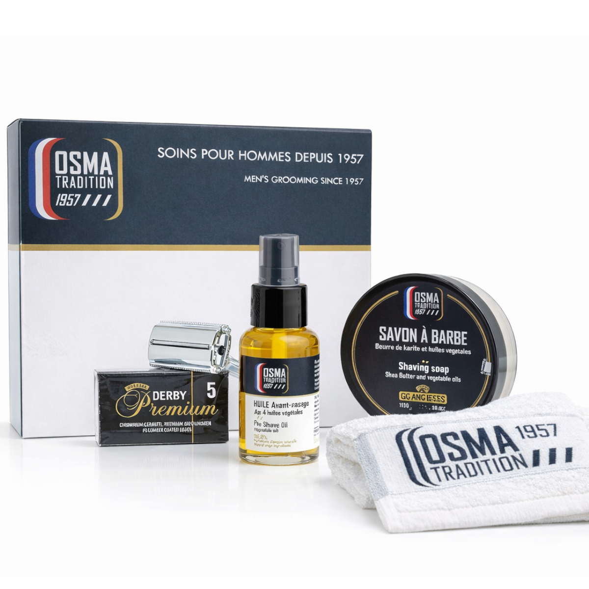 OSMA TRADITION - Coffret N°2 - Rasage – Boutique Osma