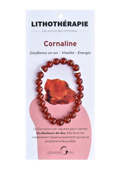 LITHOTHERAPIE - Bracelet Cornaline