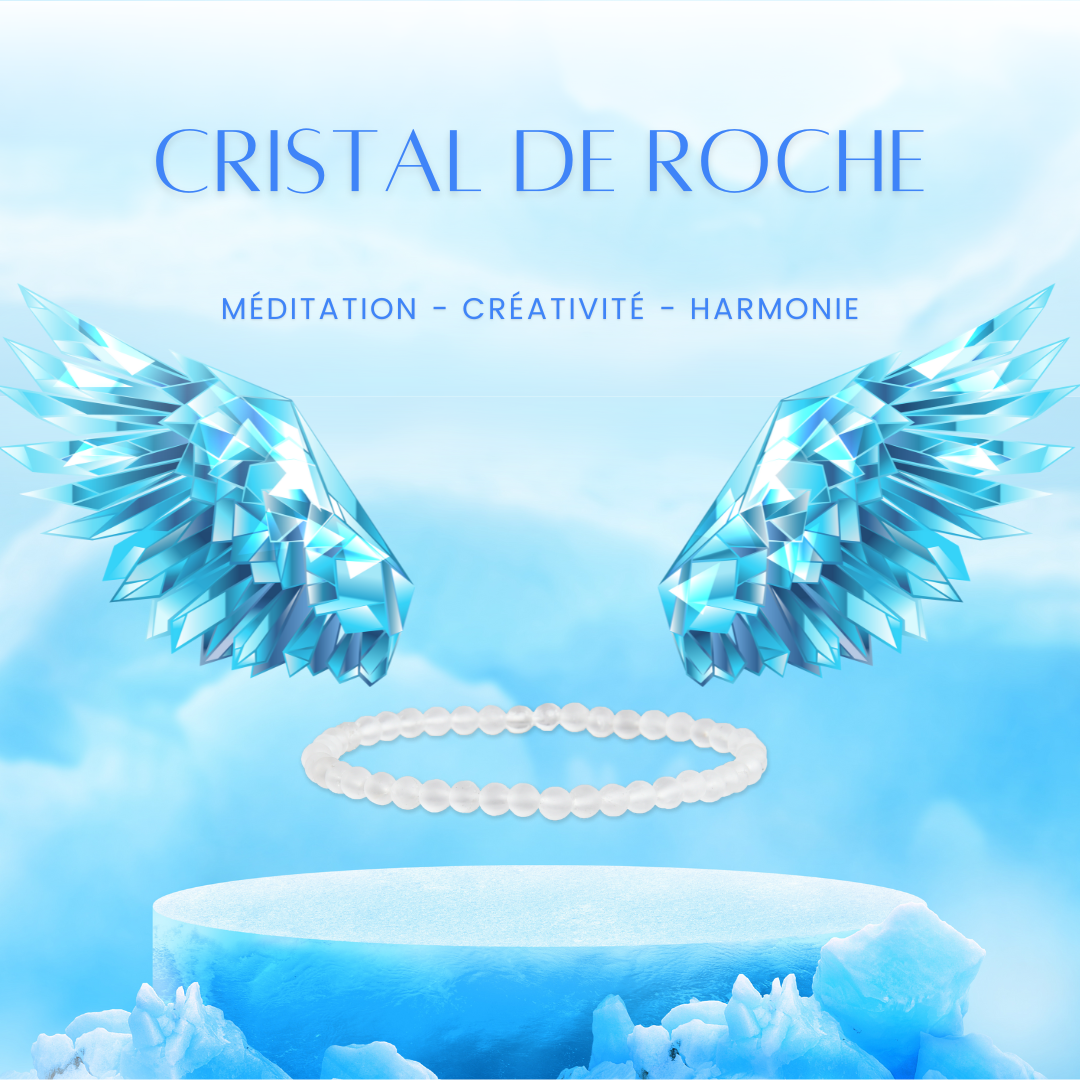 LITHOTHERAPIE - Bracelet Cristal de Roche