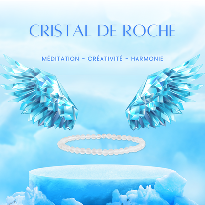 LITHOTHERAPIE - Bracelet Cristal de Roche