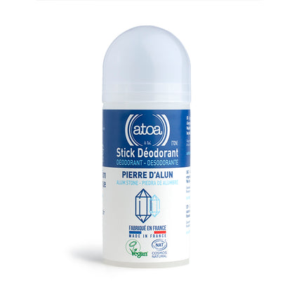 ATOA - Stick d'Alun déodorant certifié COSMOS NAT