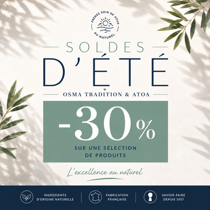 OSMA TRADITION - Crème de Rasage - AGRUMES - certifiée COSMOS ORGANIC
