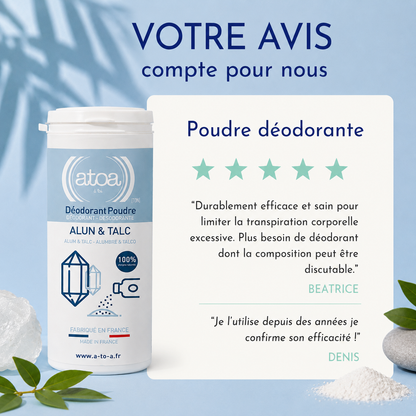 ATOA - Poudre déodorante