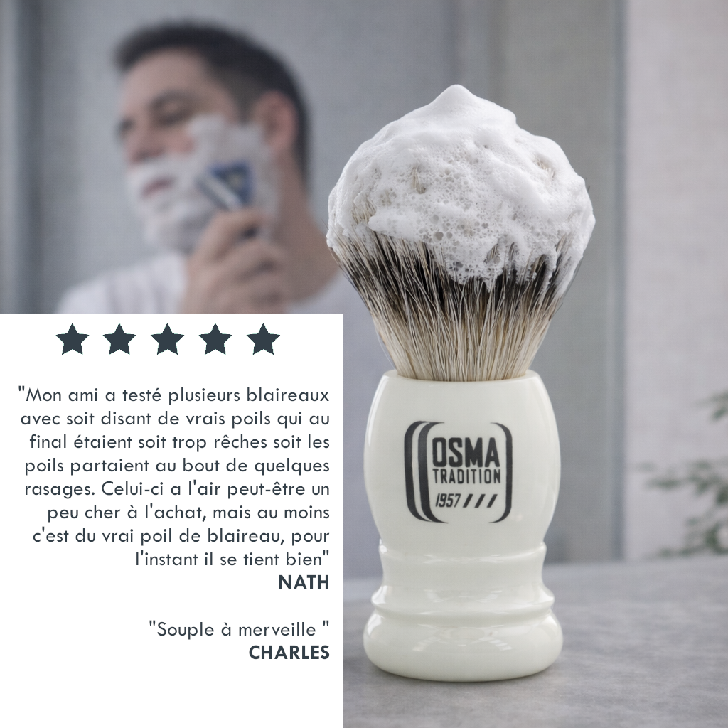 OSMA TRADITION - Blaireau de Rasage