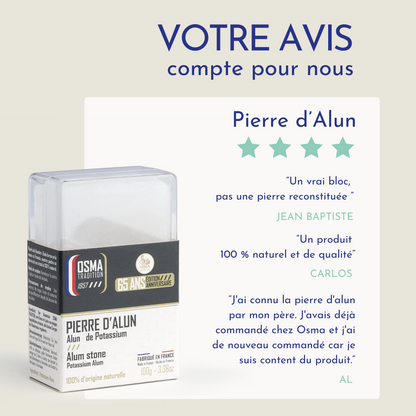 OSMA TRADITION - Pierre d'alun