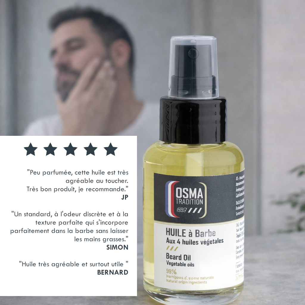 OSMA TRADITION - Huile à Barbe