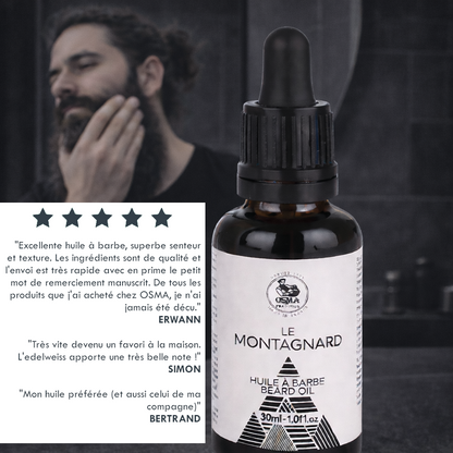 OSMA TRADITION - Huile à Barbe LE MONTAGNARD