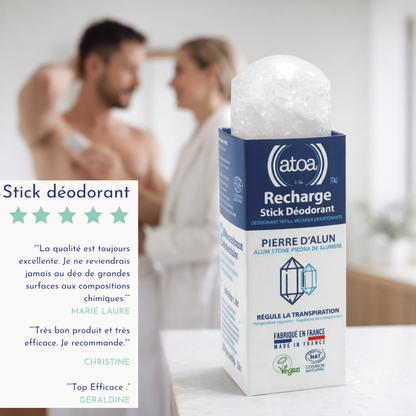 ATOA - Recharge Stick 100g certifié COSMOS NAT