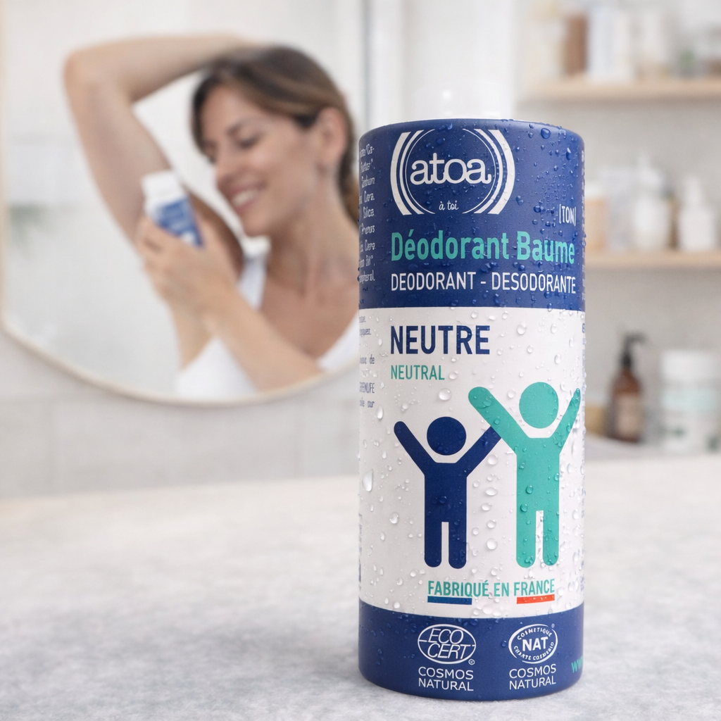 ATOA - Déodorant Baume Sans Parfum certifié COSMOS NATURAL