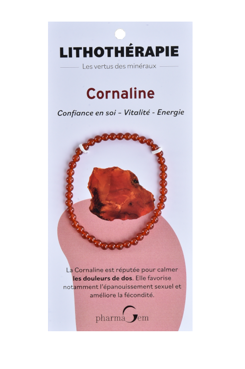 LITHOTHERAPIE - Bracelet Cornaline