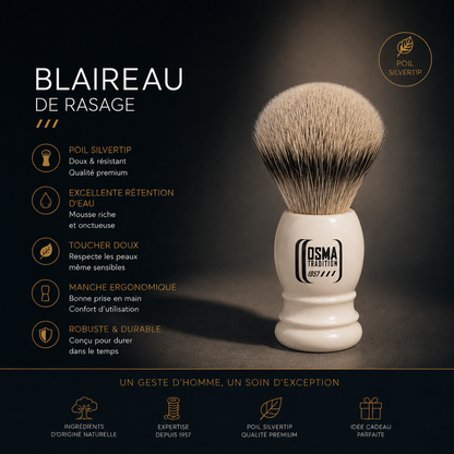 OSMA TRADITION - Blaireau de Rasage