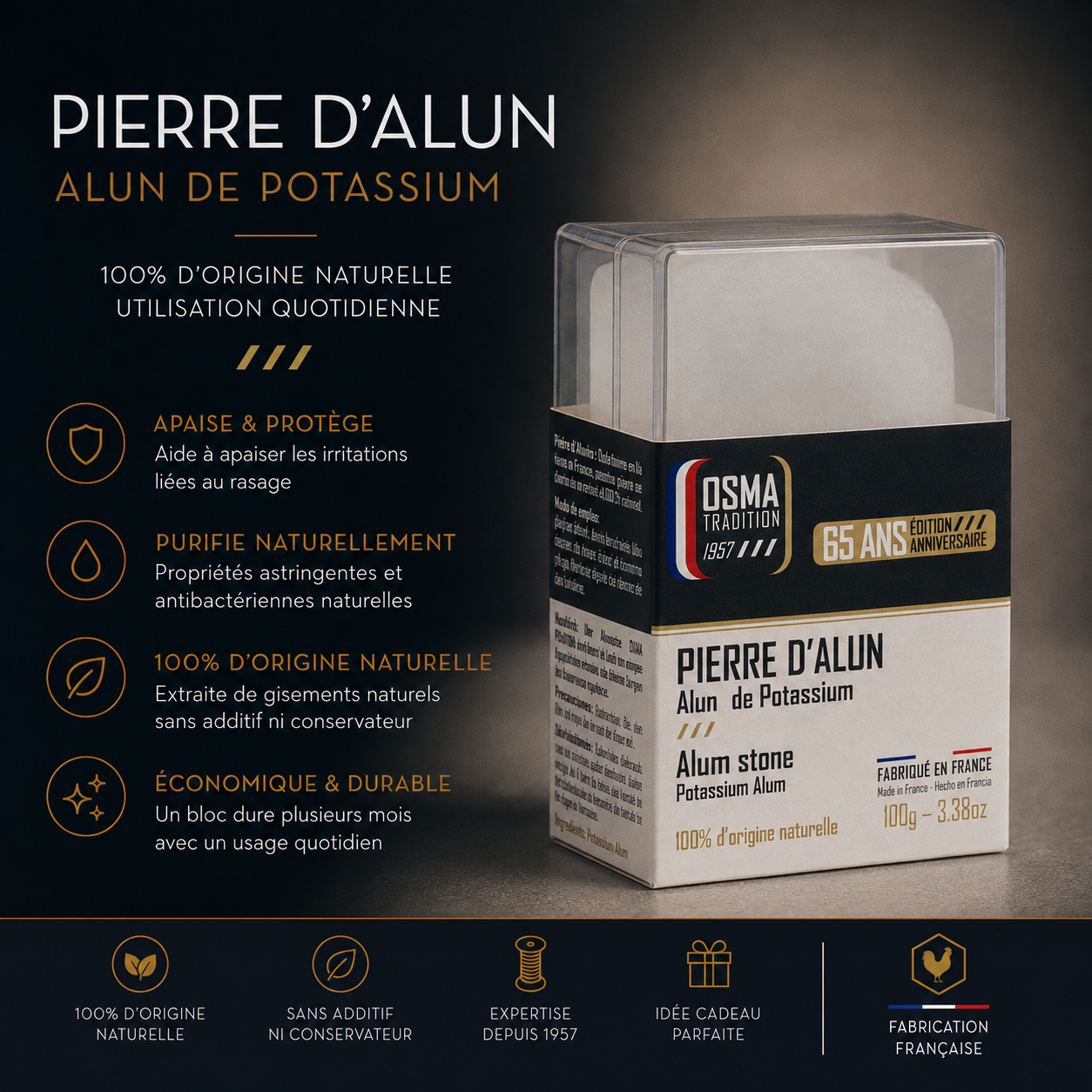 OSMA TRADITION - Pierre d'alun