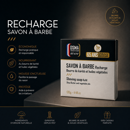 OSMA TRADITION - Recharge Savon à Barbe