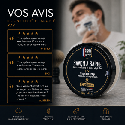 OSMA TRADITION - Savon à Barbe