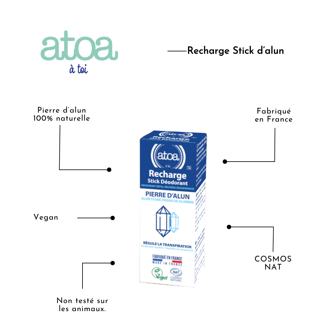 ATOA - Kit Déodorant 0 déchet