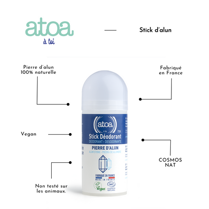 ATOA - Kit Déodorant 0 déchet